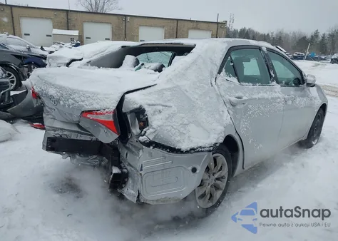 2015 Toyota Corolla Le из США, поврежденный, VIN 2T1BURHE6FC379974